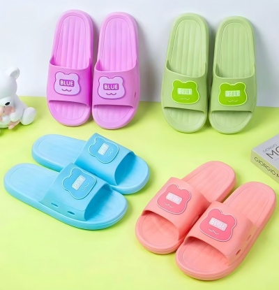 B36-6春秋季平底防滑休闲内外穿厚底坡跟百搭凉拖鞋 80/件六A5-2-3-4