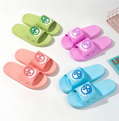 B36-8春秋季平底防滑休闲内外穿厚底坡跟百搭凉拖鞋 80/件六A5-2-3-4