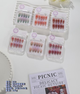 920法式猫眼渐变甲片432/件