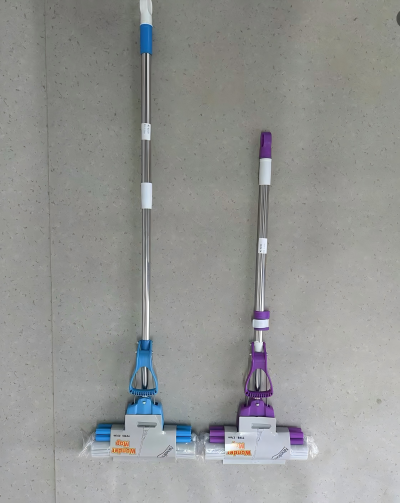 9005免手洗家用海绵拖把懒人一拖净免手洗滚轮吸水挤水胶棉拖把八一号ZBJ2-1-1