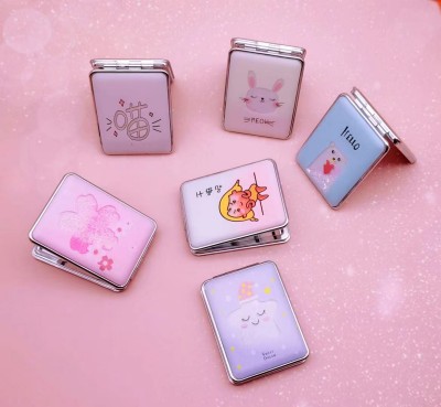 031A流沙双面少女镜随身迷你化妆镜36/件八A6-1-2