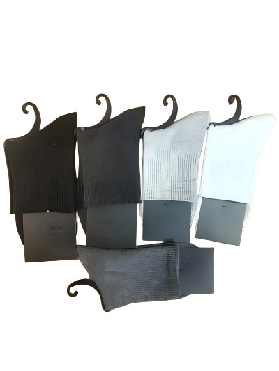 12号热销男款高档羊绒袜秋冬加绒加厚保暖中筒袜抗菌防臭吸汗羊毛袜八B30-1-2