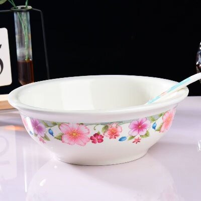 （优级）8寸电子碗汤古家用陶瓷大碗汤碗水煮鱼碗面碗-金千丝 36/件八A4-1-1