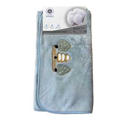 （日式品牌）072珊瑚绒雪松毛巾纯棉吸水洗脸柔软速干不掉毛洗澡家用不起球 不掉色