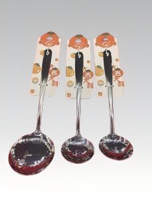 （日式品牌）雅兴7公分壳加厚不锈钢漏勺家用食品级大漏勺厨房专用防烫加厚炒漏勺