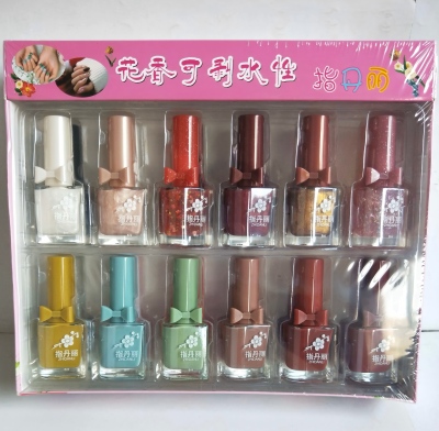 006指甲油持久防水快干指甲油不可剥免烤八C1-3-4