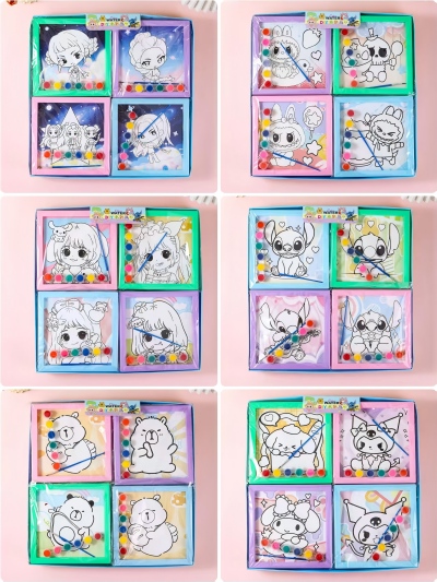 （480/箱）MML-516相框涂色 16/pcs