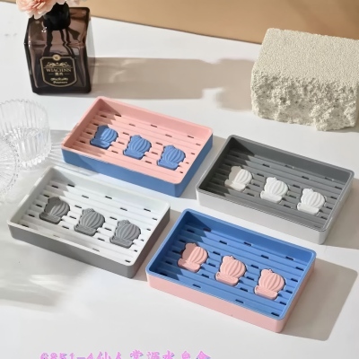 6851-（4个装）仙人掌沥水肥皂盒 80/箱