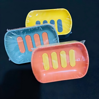 6803-（1个装）沥水皂盒家用置物架浴室香皂盒 240/箱