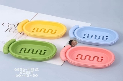 6856-（4个装）香皂盒收纳家用洗漱台皂盒 60/箱