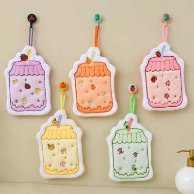 SC005冷饮系列擦手巾可挂式厨房洗手吸水加厚抹布 600/件