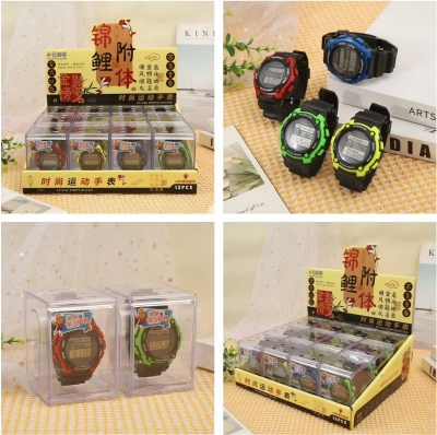 XHTX-073新款精美时尚电子手表学生款 288/箱