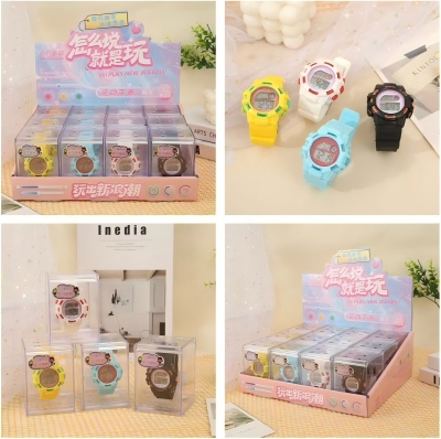 XHTX-076新款精美时尚电子手表学生款 288/箱