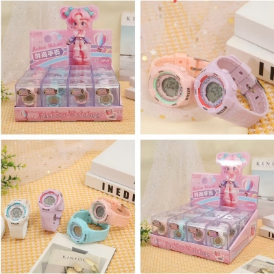 （深度防水）XHTX-080新款精美时尚电子手表学生款 288/箱