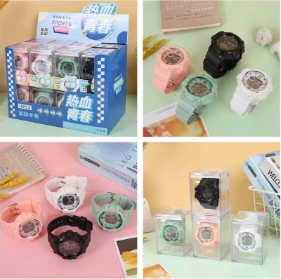 XHTX-011新款精美时尚电子手表学生款 288/箱