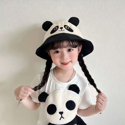 儿童防晒帽子大檐夏季女童防紫外线空顶遮阳帽男童薄款宝宝太阳帽