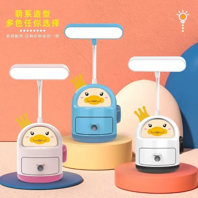 QS011B卡通皇冠鸭台灯卧室小夜灯 120/箱