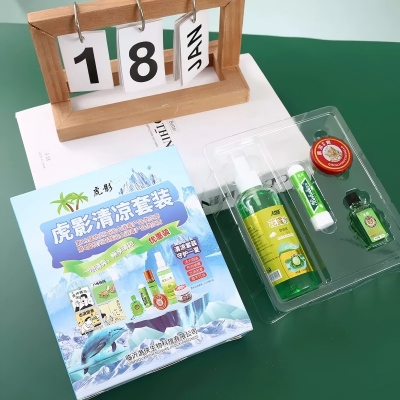 B款虎影清凉四件套（10g装） 56/箱