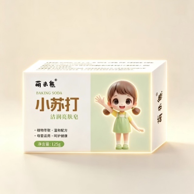125g小苏打洁润亮肤香皂 72/箱