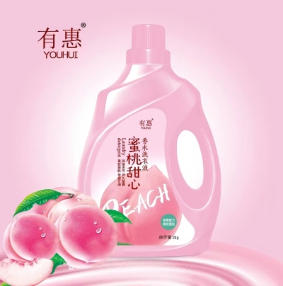 2kg蜜桃甜心香水洗衣液 10/箱