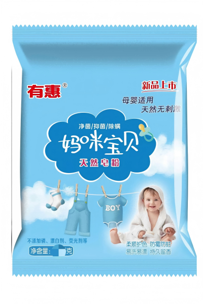 2.518kg妈咪宝贝天然皂粉洗衣粉 10/箱