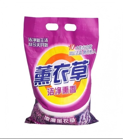 2018g薰衣草洁净熏香无磷洗衣粉 6/箱