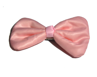 新款百搭时尚甜美可爱珍珠水钻雪纺蝴蝶结压夹边夹头饰C3-3-1