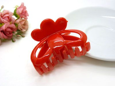 进口塑料大抓夹发饰大爪发夹多齿头夹马尾发夹发饰8105---六C4-2-6