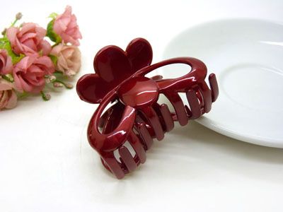 进口塑料大抓夹发饰大爪发夹多齿头夹马尾发夹发饰8105---六C4-2-6