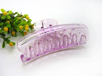 进口塑料大抓夹发饰大爪发夹多齿头夹马尾发夹发饰-9116--六C4-2-6