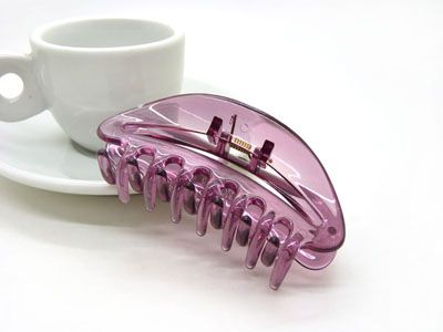 进口塑料大抓夹发饰大爪发夹多齿头夹马尾发夹发饰-9125---六C4-2-6