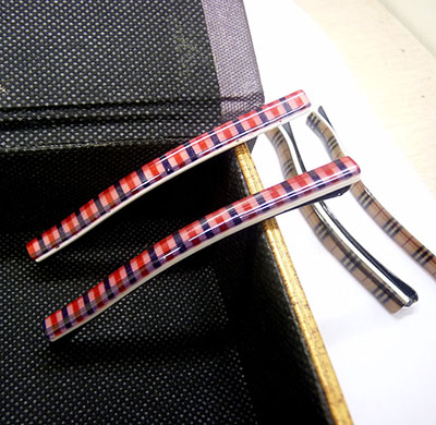 一对简约滴油长一字夹边夹 百搭时尚刘海边夹发饰品C3-2-2