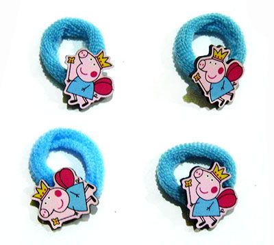 (4个装)韩版可爱卡通公主夹子儿童头饰品头花发卡C6-2-6