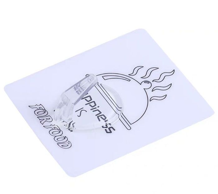 10321无痕免打孔厨房挂锅勺多用挂钩浴室浴巾毛巾门后粘钩八B41-4-2