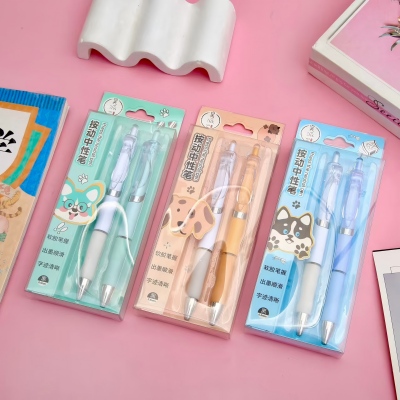 HP-0215两支按动中性笔 660/箱