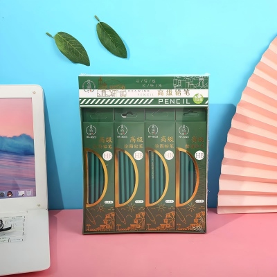 HP-B023盒装绿杆（HB）绘图铅笔 576/箱