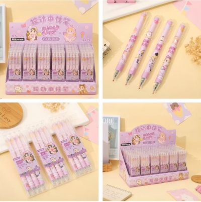 HP-0336（4支）按动中性笔 864/箱