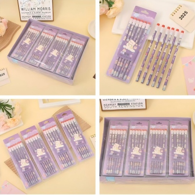 HP-0354（6支）带橡皮头书写铅笔 576/箱