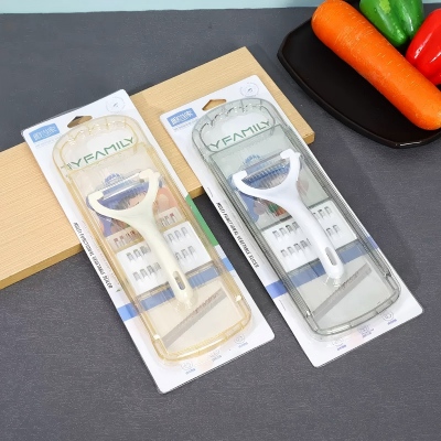 931厨房多功能切菜器不锈钢黄瓜胡萝卜切丝工具神器 50/件八B32-2-3