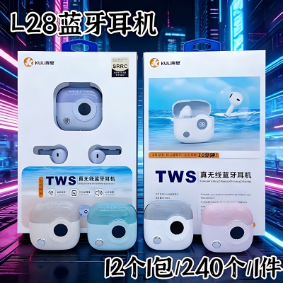 L28蓝牙耳机TWS音乐相机 240/件