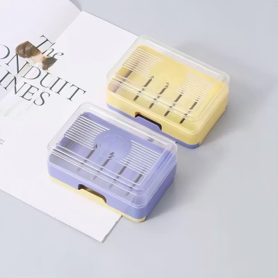 6871-（2个装）抽屉式沥水皂盒 120/箱