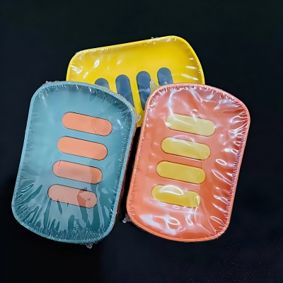 6803-（2个装）沥水皂盒家用置物架浴室香皂盒 120/箱