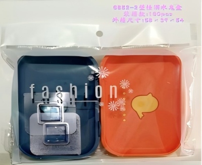 6852-（2个装）壁挂皂盒浴室卫生间肥皂盒 160/箱