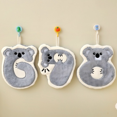 SC010数字系列擦手巾可挂式厨房洗手吸水加厚抹布 600/件