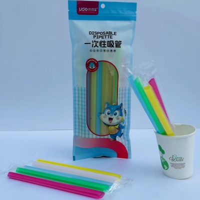 多色一次性奶茶吸管 180/箱