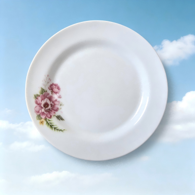 （仿瓷）60010花盘清新风碗碟盘餐具 240/件