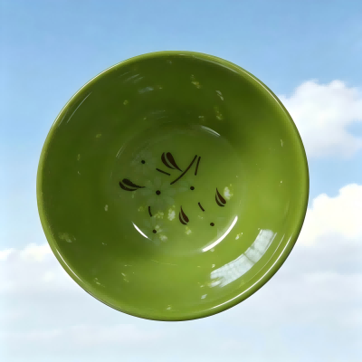 （125g仿瓷）5008玉碗清新风碗碟盘餐具 200/件