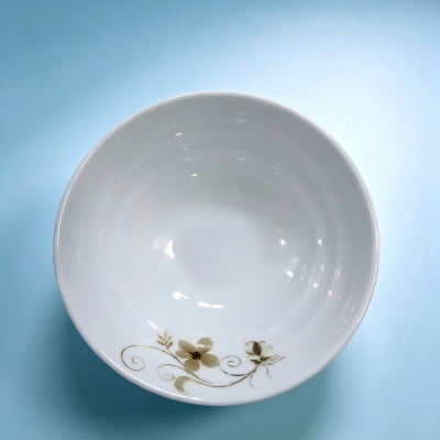 （仿瓷）109-8.5白面碗清新风碗碟盘餐具 96/件