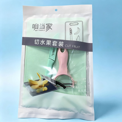 8532厨房小工具菜板+水果刀+刨丝刀三件套 150/箱