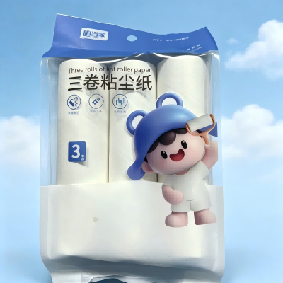 （3个芯）6292可撕式纸滚刷吸毛衣服黏毛神器粘毛纸 120/箱